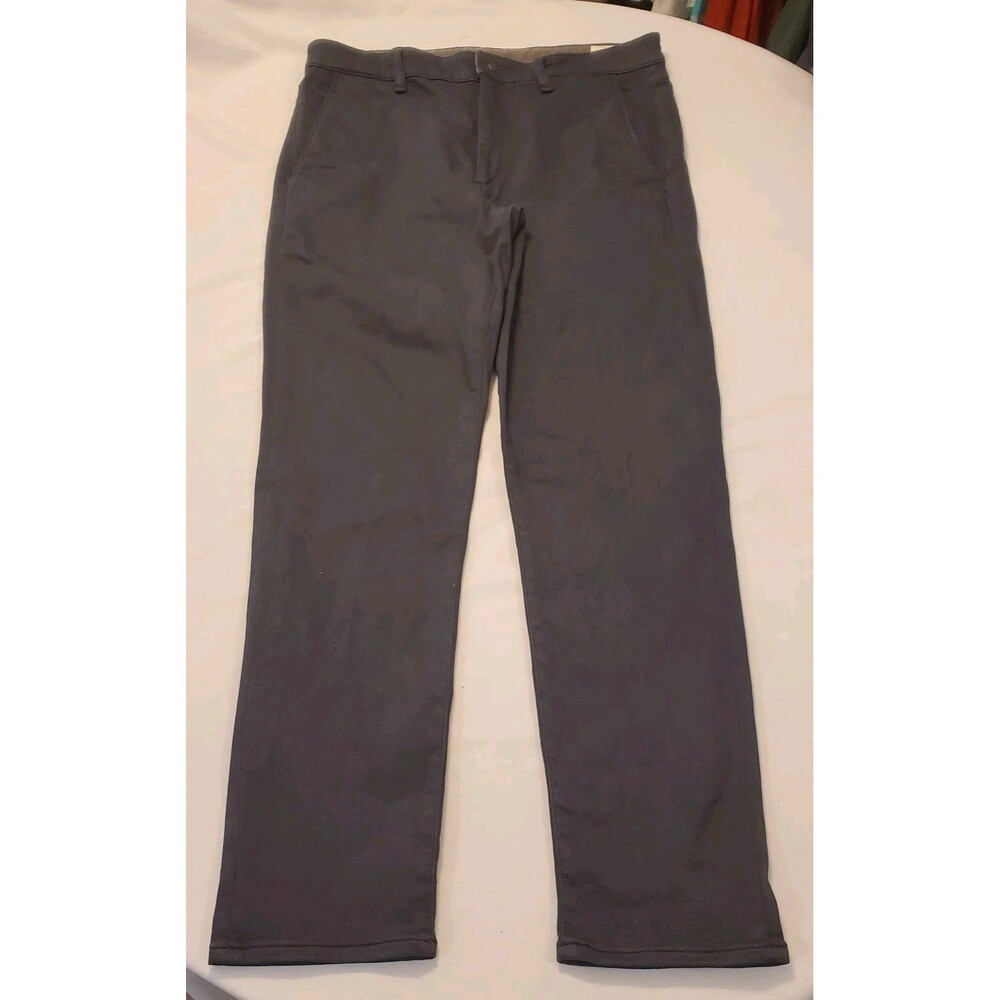 Rag & Bone Womens Sz 34 Tailored Field Cotton Slacks Pants Dark Gray